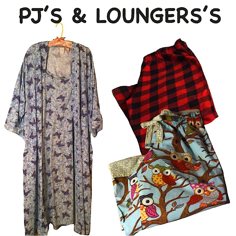 Pajamas, Robes, Loungers and more.